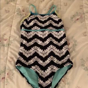 Justice one piece bathing suit